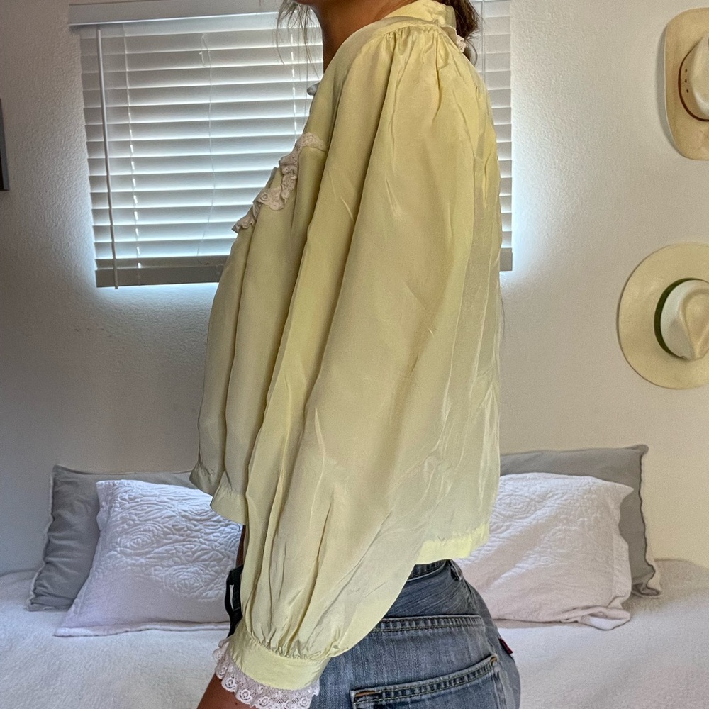 Vintage sleep nightgown miss Elaine vibes tie top! - Picture 4 of 5